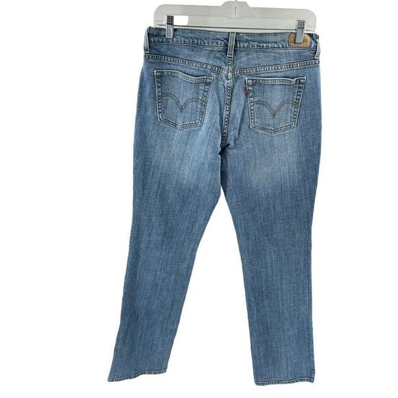 Levi’s Blue Zip-fly button Straight leg 505 Jeans Size 8 - Picture 3 of 10